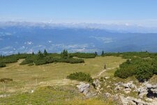Roen Blick nach Westen Gampenpass